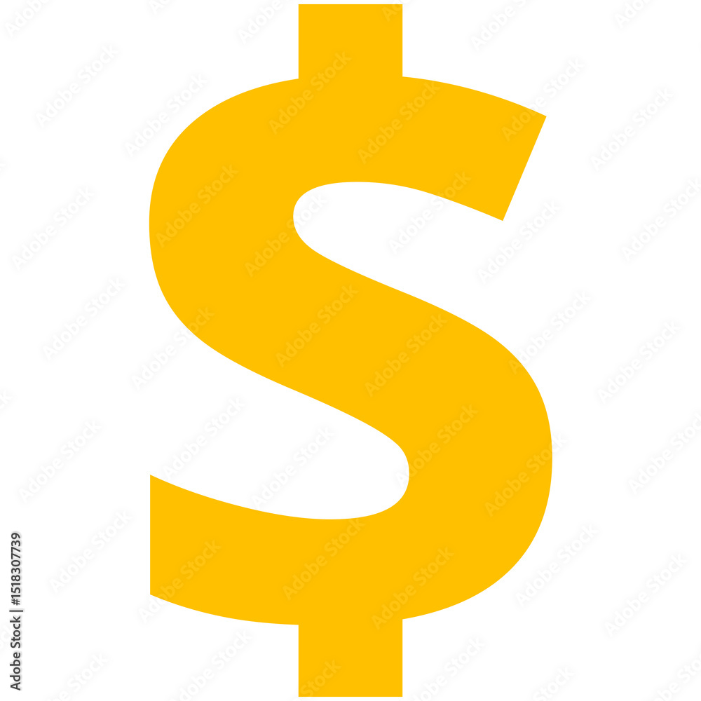 yellow money symbol yellow money symbol