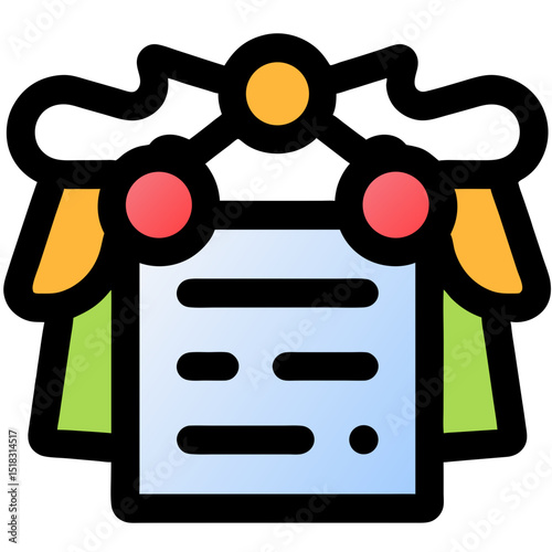 Efficient Automation Icon: Symbol of Technological Innovation