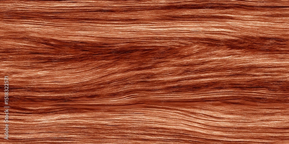Naklejka premium Warm Red Tones Cherry Wood Grain Texture Soft Lines and High-Resolution Image