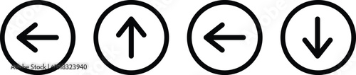 Up and down arrow icon. Upward downward arrows sign s