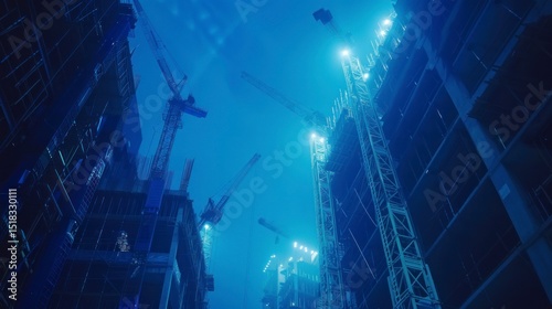 Night Construction, Urban Development Under the Moonlight