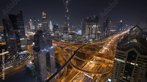 Sparkling Panorama of Skyscraper Real Estate Buildings