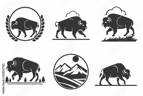 animals icons set