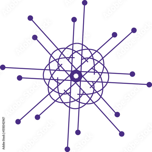 Beautifully crafted mandala vector illustration featuring detailed, symmetrical patterns in a circular layout. Ideal for use in spiritual art, coloring books, meditation visuals, textile design, and d