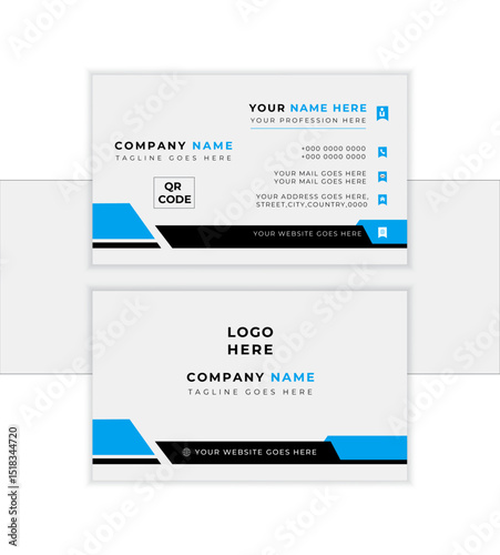 Corporate Modern and Creative Business card Graphic Design

