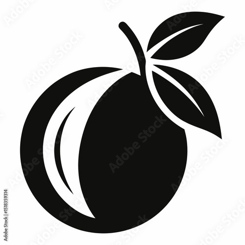 vector illustration of an apple