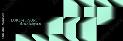 Abstract dot wave line with moving particles on background . Digital cyberspace, Big data analytics, 3d rendering, machine learning, and predictive analytics