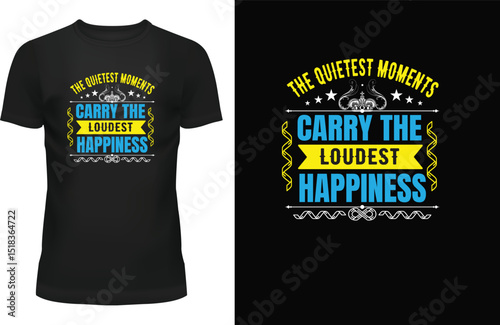 Motivational typography t shirt design vector