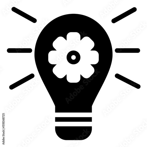 Innovation Glyph Icon