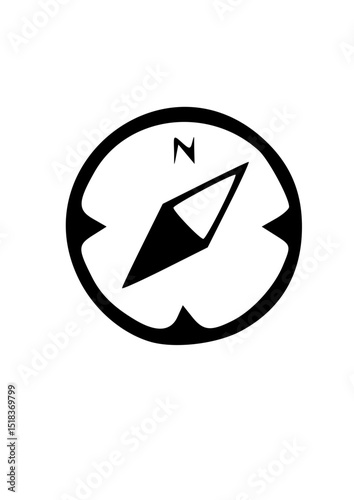 Simple Compass Icon
