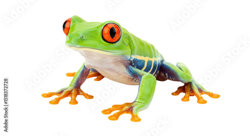 Photos Isolated Red-Eyed Tree Frog