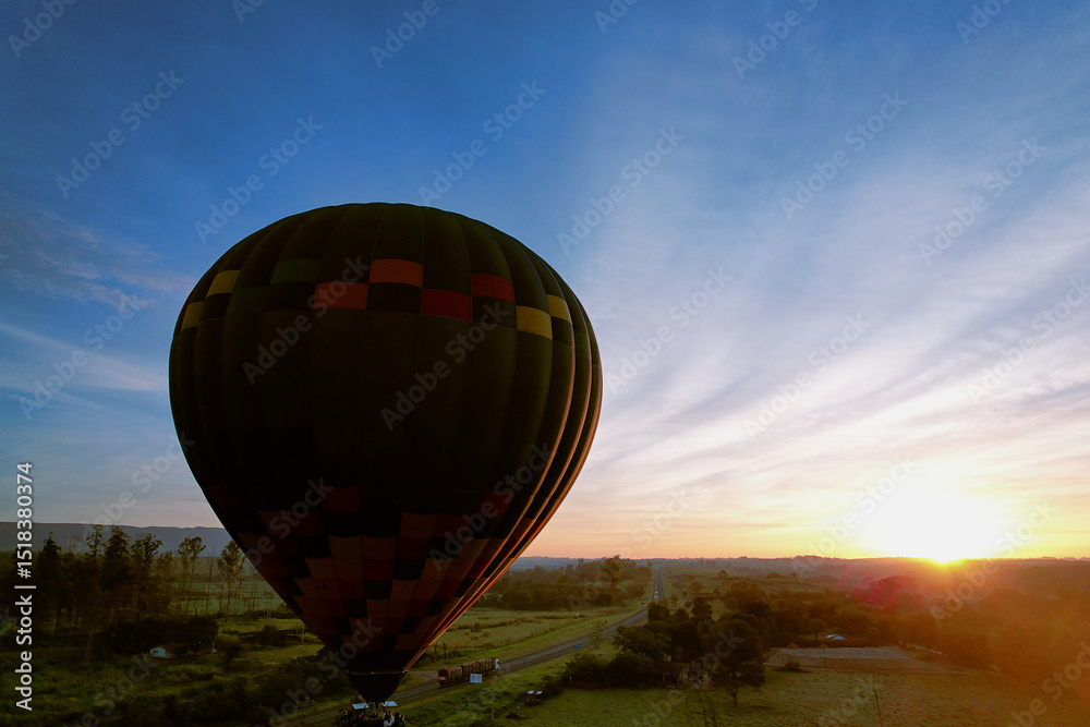 Obraz premium Hot air balloon