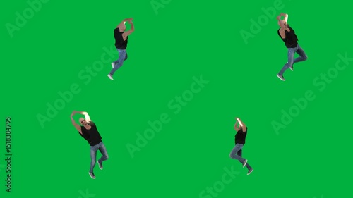  man black shirt dancing green screen man dancing green screen man black shirt dancing green screen man black shirt dancing green screen man black shirt dancing green screen man in...
