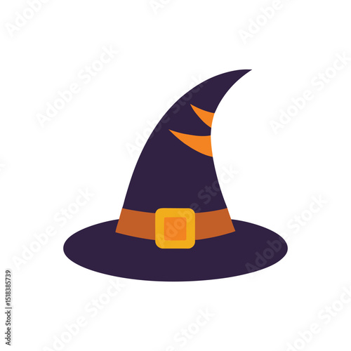 Halloween hat vector