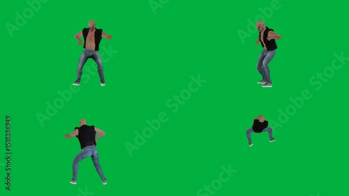  man dancing green screen man dancing green screen man dancing green screen man dancing green screen man dancing green screen man dancing green screen man black shirt dancing a...