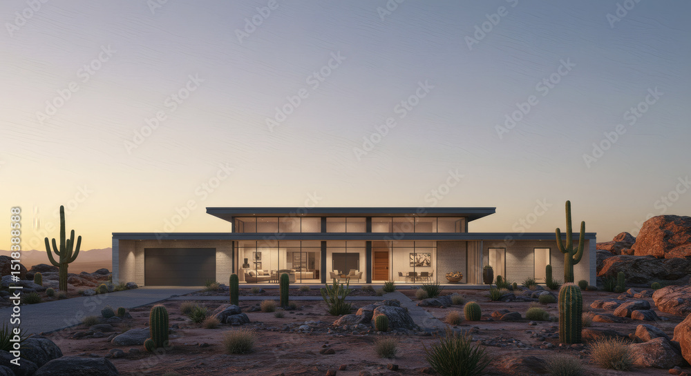 Modern Desert House Architectural Design Stunning Contemporary Home in Arid Landscape Modern Desert House Architectural Design Stunning Contemporary Home in Arid Landscape