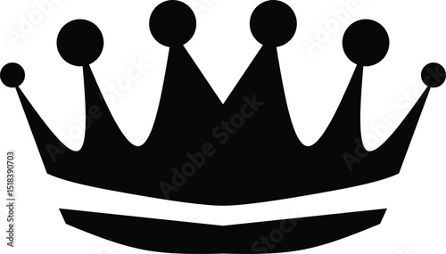 Royal Crown Icon – Symbol of Royalty, Power, and Prestige