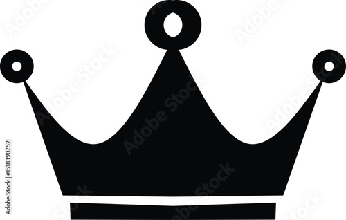 Royal Crown Icon – Symbol of Royalty, Power, and Prestige