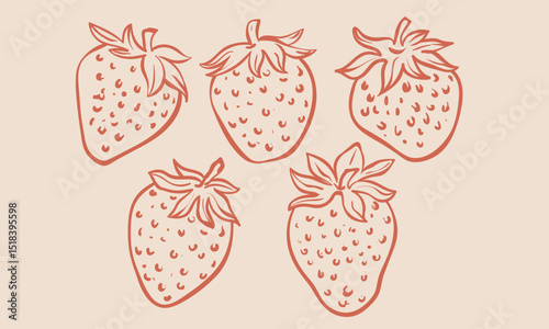 Sweet and juicy strawberry t shirt artwork. Fruit of the spirit. Fresh strawberry fruit set. You are so berry sweet. Sweet berry fruit club print design.