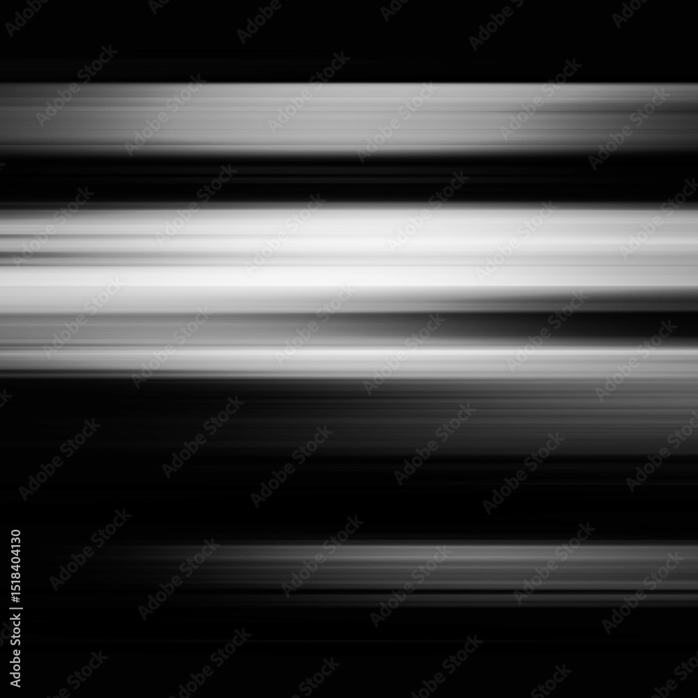 Fototapeta premium Black and white stripe abstract background. Motion lines effect.