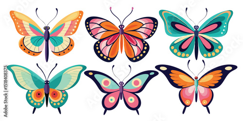 Ethereal Move Butterfly, Prism Skip Butterfly, Illume Drift Butterfly, Murmur Fly Butterfly, Drift Bloom Butterfly, Hover Bliss Butterfly,
