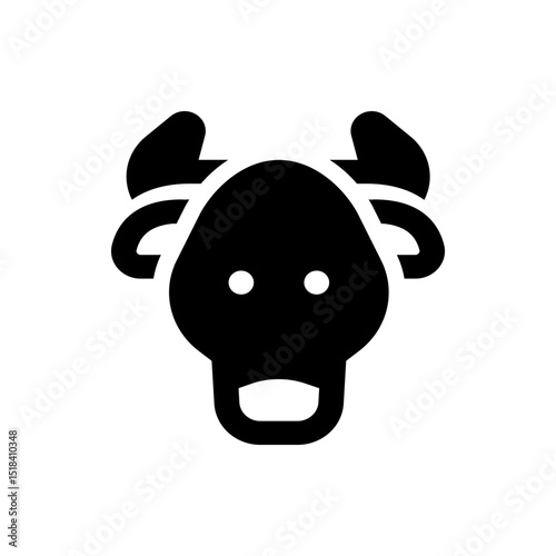 Black key icon with a circular head and jagged edge next to two horizontal rounded rectangle shapes
