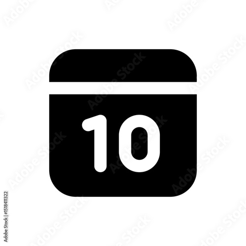 Black folder icon with rounded corners and a white plus sign inside a circle on the bottom right side