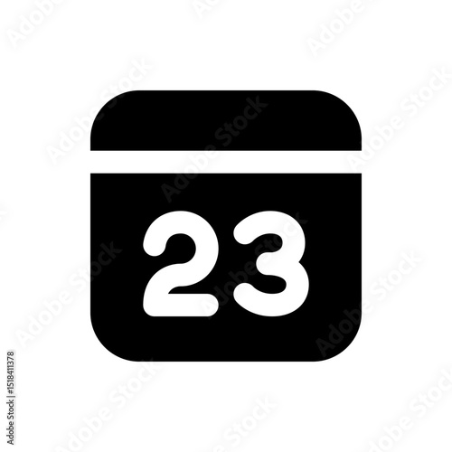 Black inbox tray with a rounded plus sign icon indicating adding new content or creating a new folder element
