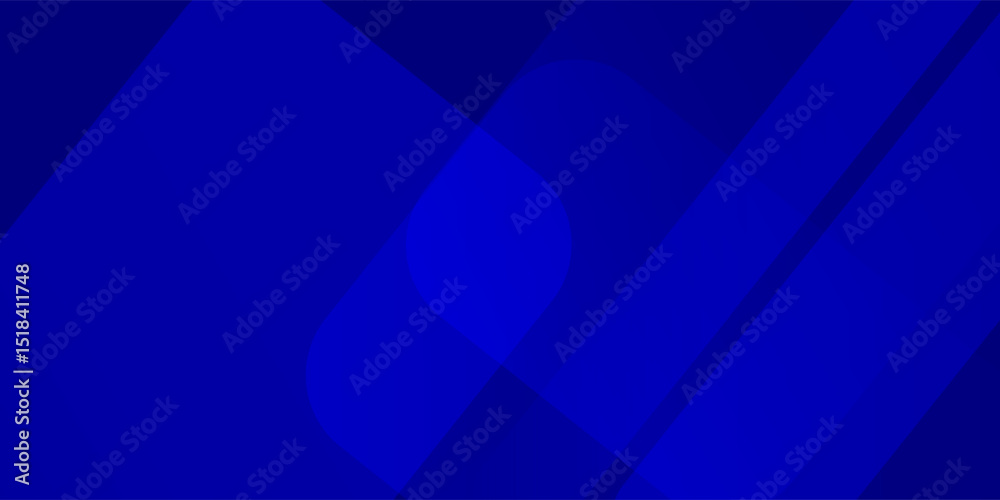 Obraz premium Abstract blue background with glowing geometric lines. Modern blue gradient square shape design.
