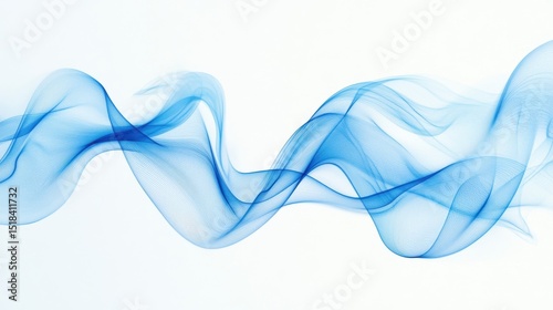 Color light blue abstract waves design.