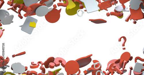 Abstract virtual postal env...