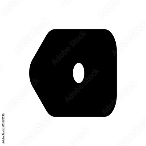 Illustration of a woman with short black hair and sunglasses in a minimalist style on a white background