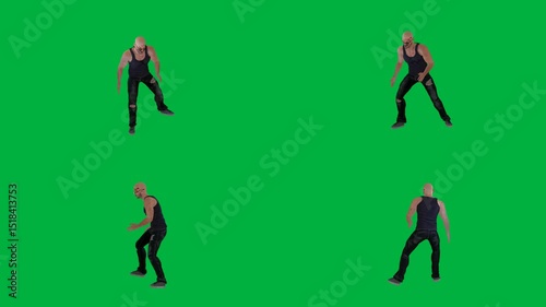  man black tank top dancing green screen man walking green screen man dancing green screen man dancing green screen man walking green screen man dancing green screen man walking a...