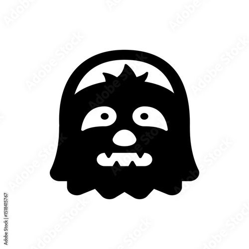 Black arrow pointing down with a right angle turn on a white background in a simple vector graphic