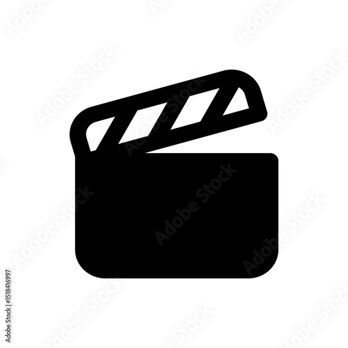 Black silhouette of a pig face with white eyes and snout on a white background simple cartoon style image