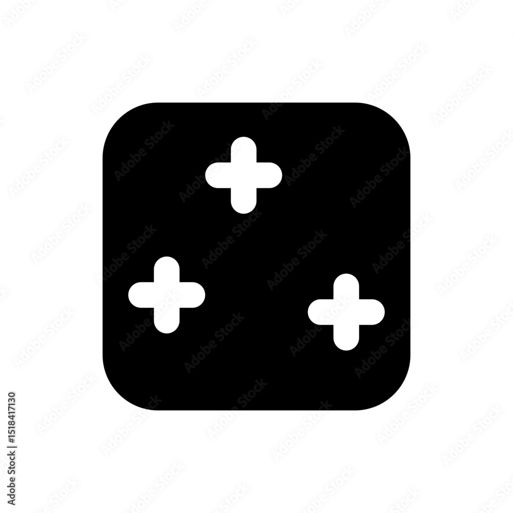Illustration of a black kitchen oven with a white interior and three white circles on the top panel Illustration of a black kitchen oven with a white interior and three white circles on the top panel
