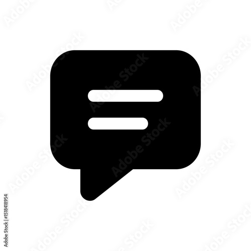 Illustration of a black razor blade with a white cutting edge and rounded edges on a white background