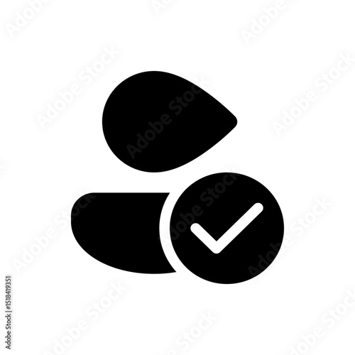 Illustration of a bookshelf with four books of varying heights in black and white simple design style