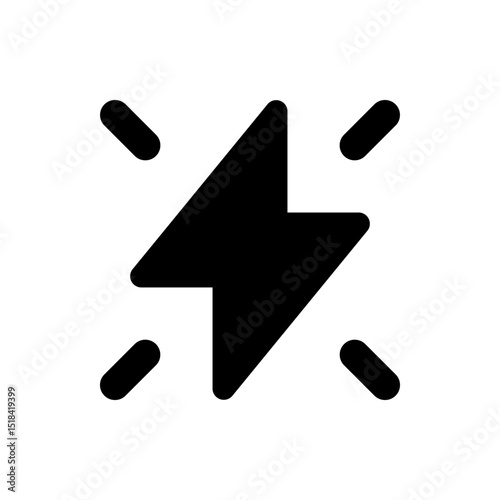 Illustration of a closed book with a black cover and rounded corners sitting upright on a white background