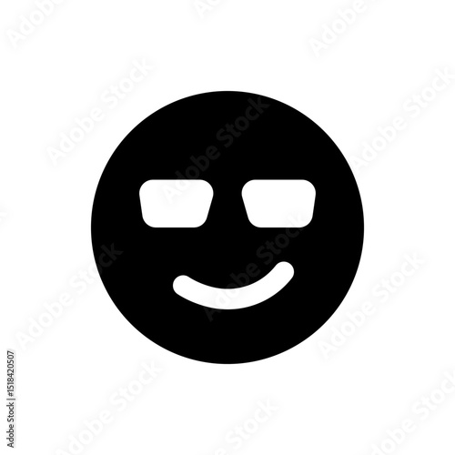 Black square with rounded corners containing a white wheat stalk and three white circles on the right