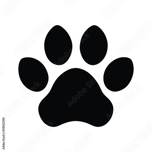 cat paw prints