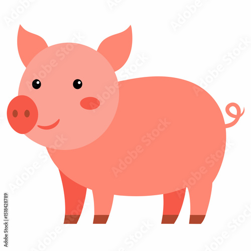 pig cartoon illustration