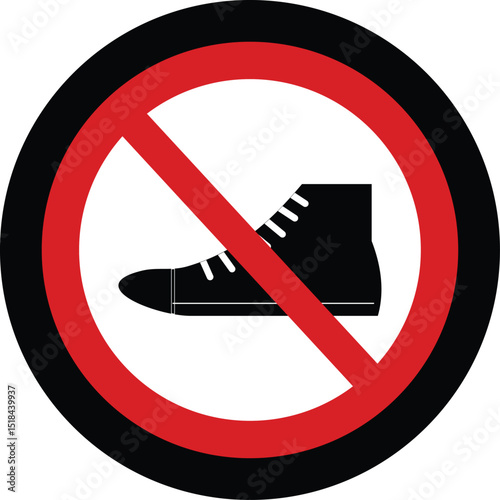 No Enter Zone Icon – Restricted Area and Safety Warning Symbol