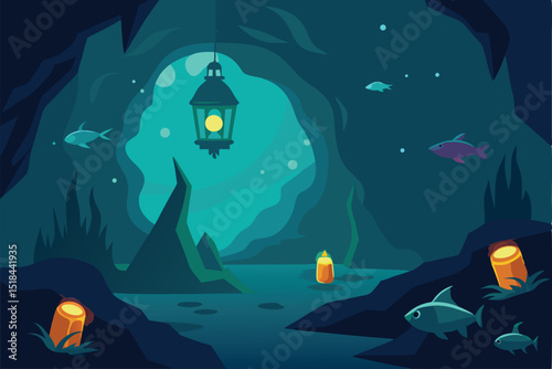 halloween night scene background
