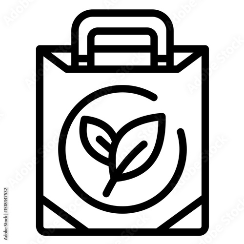 Eco-Friendly vector style icon