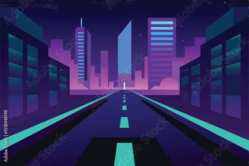 city night city background