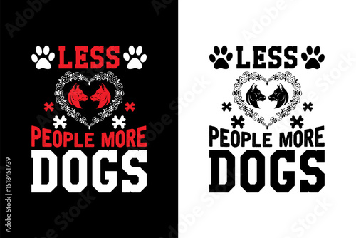  Dog lover mom t-shirt design template
