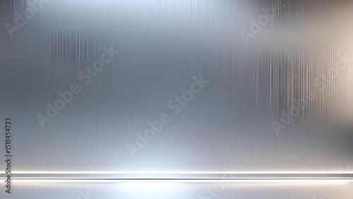 Minimal Silver Metal Background for Technology Themes