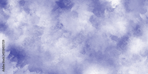 watercolor painted mottled blue background with vintage marble, Cloudy blue watercolor background texture, Smoke in the dark blue texture, watercolor background concept design background with smoke.