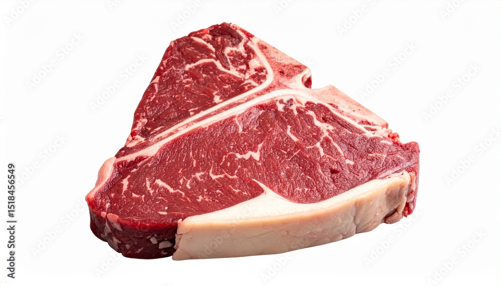 Obraz premium T-Bone Steak_A steakhouse classic combining two cuts in one- the tenderloin